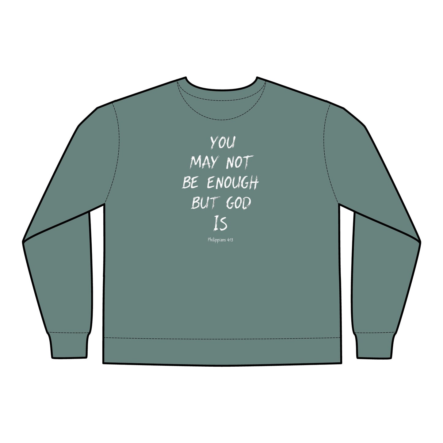 Crewneck Sweatshirt God is Good Design