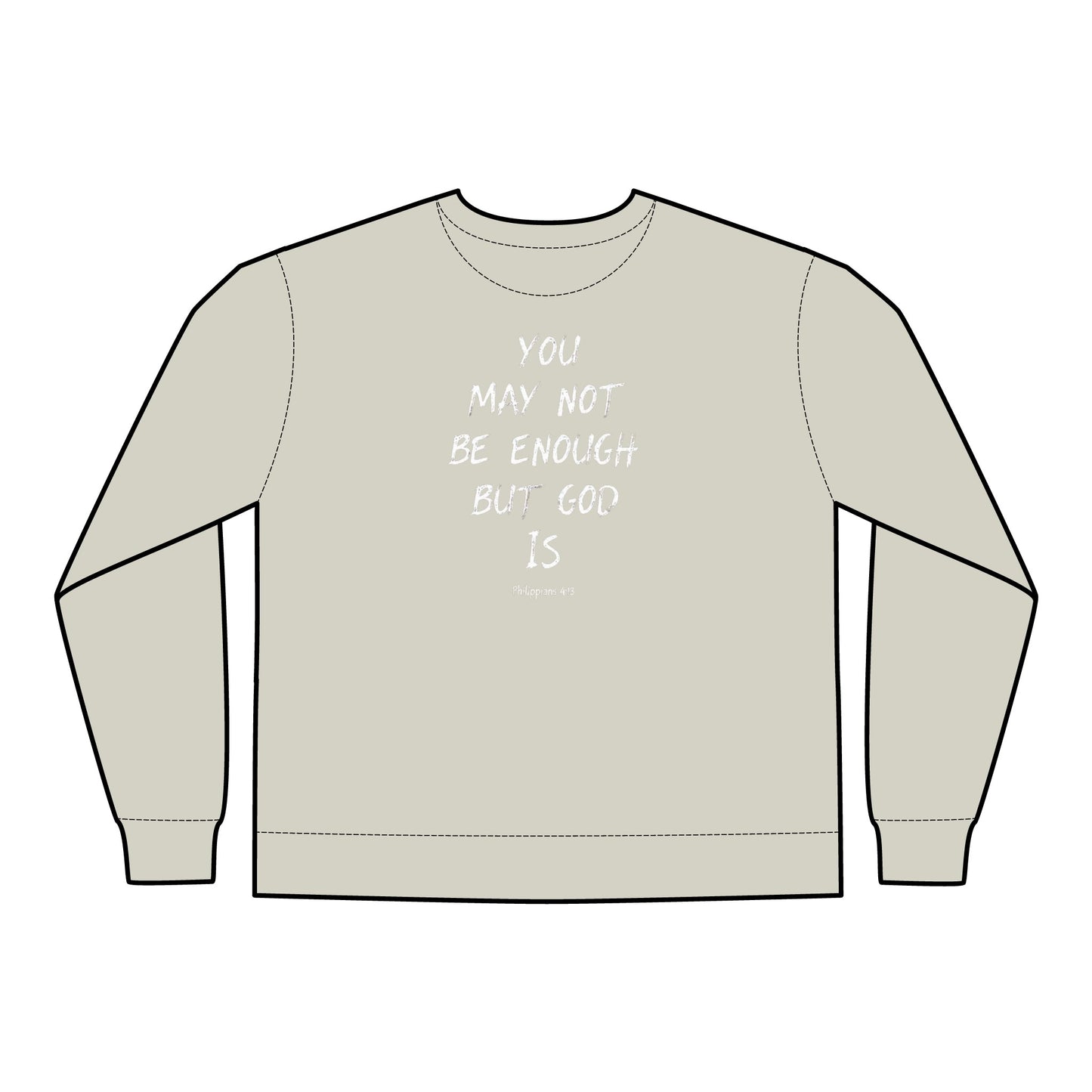 Crewneck Sweatshirt God is Good Design